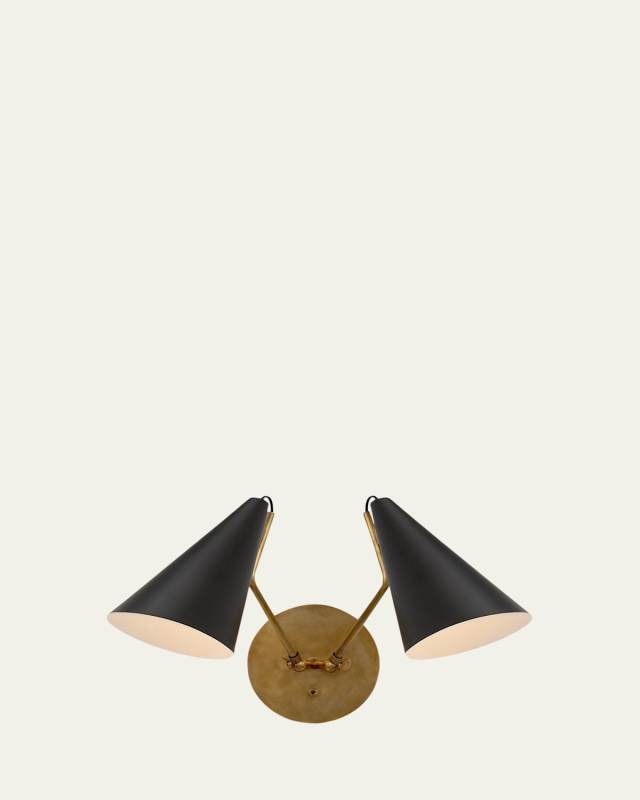 Clemente Double Sconce By AERIN